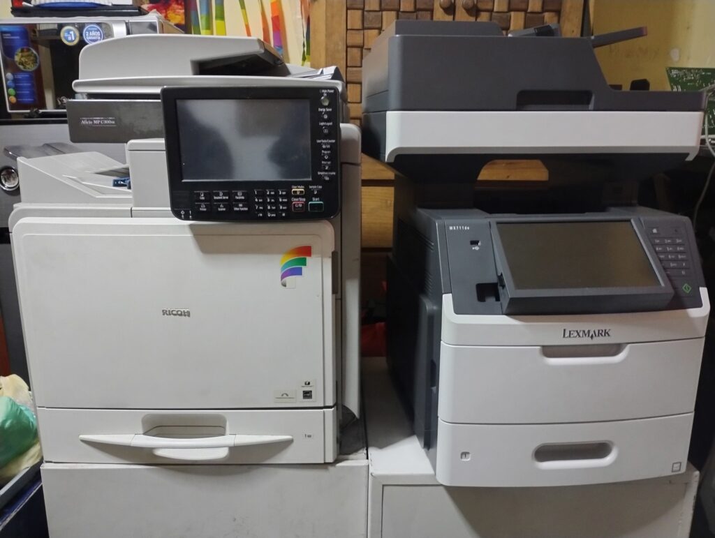 impresoras y copiadoras para papelerias
