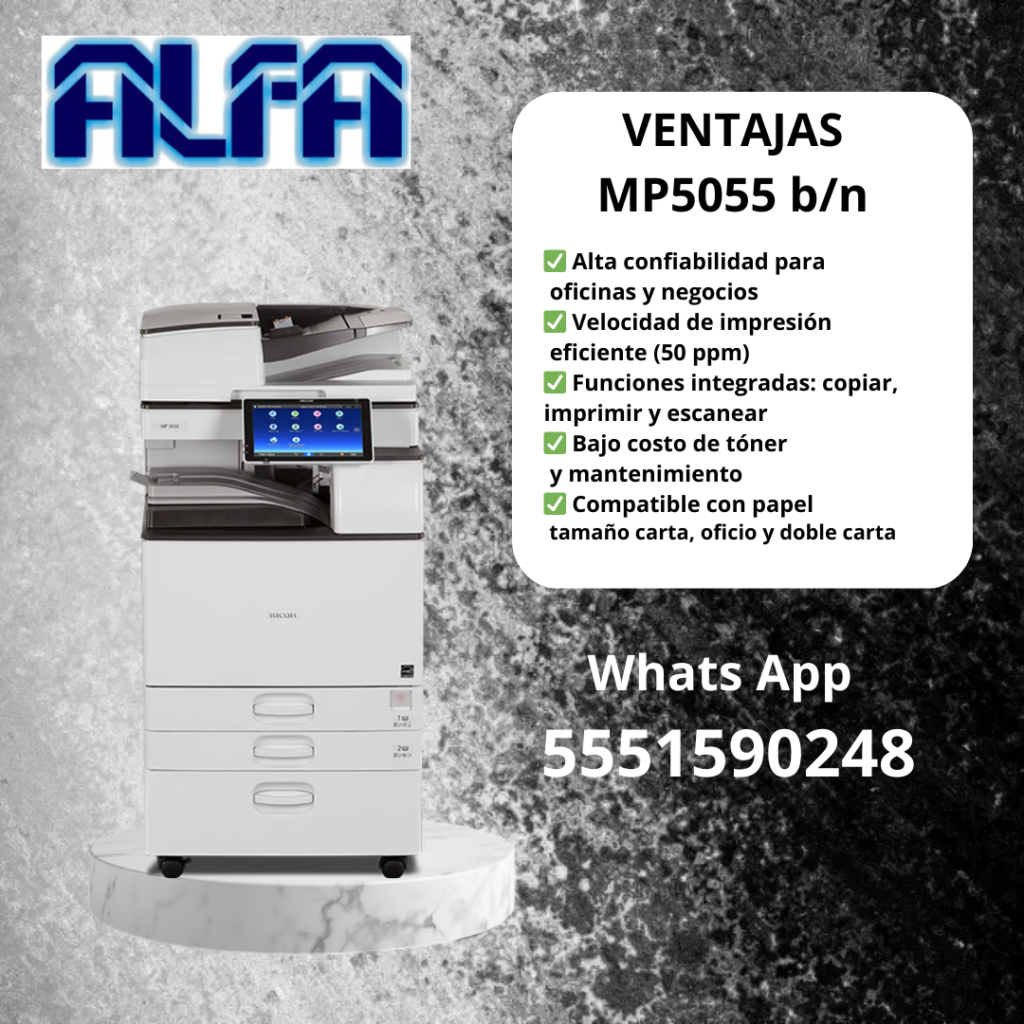 Equipos multifuncionales para papelerías
