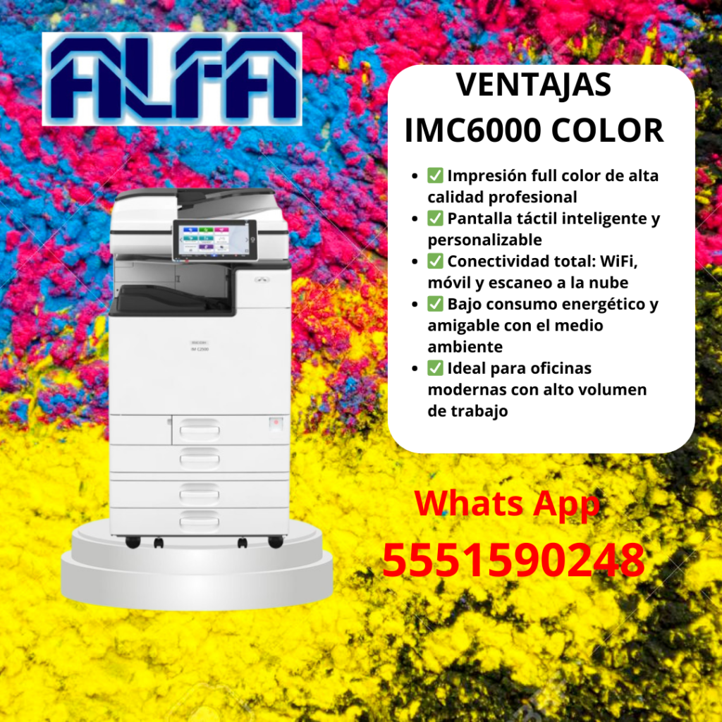 Multifuncionales Láser Blanco y Negro y a Color en CDMX